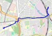 Trasa z dnia 2021-12-21 08:32 - mapa trasy gps - rower górski