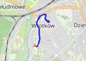 Rower - mapa trasy gps - rower trekkingowy