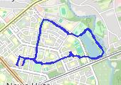 Trasa z dnia 2013-08-19 20:43 - mapa trasy gps - spacer