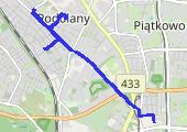 Trasa z dnia 2021-12-30 13:34 - mapa trasy gps - samochód