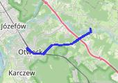 Trasa z dnia 2021-12-30 18:06 - mapa trasy gps - samochód