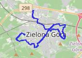 17km - mapa trasy gps - spacer