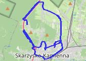 Trasa z dnia 2022-01-01 12:45 - mapa trasy gps - rower szosowy