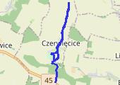 Trasa z dnia 2021-10-24 16:58 - mapa trasy gps - marsz