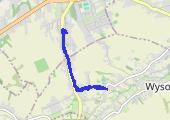 Trasa z dnia 2022-01-03 19:10 - mapa trasy gps - bieganie