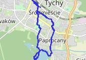 Trasa z dnia 2022-01-05 17:07 - mapa trasy gps - bieganie
