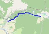 Trasa z dnia 2022-01-06 12:41 - mapa trasy gps - rower górski