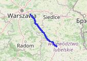 Trasa z dnia 2022-01-09 12:46 - mapa trasy gps - samochód