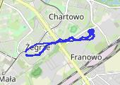 Trasa z dnia 2022-01-09 12:54 - mapa trasy gps - spacer