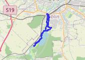 rower górski - mapa trasy gps - rower górski
