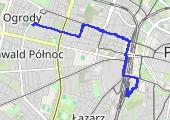 Trasa z dnia 2022-01-12 10:54 - mapa trasy gps - samochód