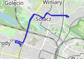 Trasa z dnia 2022-01-12 14:39 - mapa trasy gps - samochód