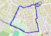 Trasa z dnia 2022-01-13 07:51 - mapa trasy gps - marsz