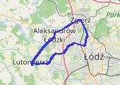 Po Kubę i na badanie wzroku, E 1583 LHL 2022-01-10 22:12 - mapa trasy gps - samochód