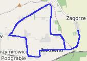 Trasa z dnia 2022-01-13 17:45 - mapa trasy gps - bieganie