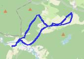 Trasa z dnia 2022-01-16 13:48 - mapa trasy gps - rower górski