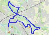 Trasa z dnia 2022-01-16 15:05 - mapa trasy gps - rower trekkingowy