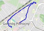 Trasa z dnia 2021-12-18 15:19 - mapa trasy gps - rower górski