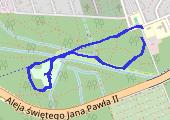 Trasa z dnia 2022-01-23 14:42 - mapa trasy gps - marsz