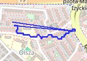 Trasa z dnia 2022-01-24 11:02 - mapa trasy gps - marsz