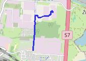 Trasa z dnia 2022-01-24 12:13 - mapa trasy gps - marsz