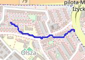 Trasa z dnia 2022-01-25 11:57 - mapa trasy gps - marsz