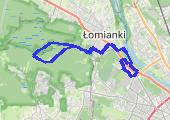 Trasa z dnia 2022-01-31 15:31 - mapa trasy gps - rower górski