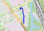 Trasa 2471 - mapa trasy gps - spacer