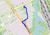 Trasa 2479 - mapa trasy gps - spacer