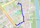 Trasa 2480 - mapa trasy gps - spacer