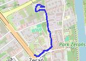 Trasa 2481 - mapa trasy gps - spacer