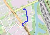 Trasa 2483 - mapa trasy gps - spacer