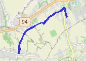 Trasa z dnia 2022-02-03 21:47 - mapa trasy gps - bieganie