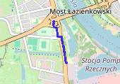 Trasa 2486 - mapa trasy gps - spacer