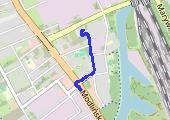 Trasa 2489 - mapa trasy gps - spacer