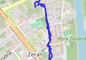 Trasa 2492 - mapa trasy gps - spacer
