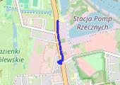 Trasa 2496 - mapa trasy gps - spacer