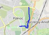 Trasa z dnia 2022-02-12 09:45 - mapa trasy gps - bieganie