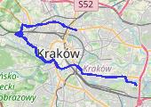 Trasa z dnia 2022-02-15 16:44 - mapa trasy gps - rower górski