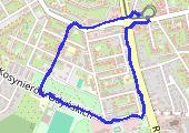 Trasa z dnia 2022-02-17 07:32 - mapa trasy gps - marsz