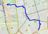 Trasa z dnia 2022-02-18 07:30 - mapa trasy gps - marsz