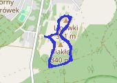 Trasa z dnia 2022-02-19 12:48 - mapa trasy gps - bieganie