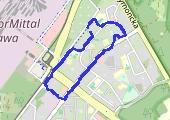 Trasa z dnia 2022-02-20 22:34 - mapa trasy gps - spacer