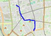 Trasa z dnia 2022-02-21 18:34 - mapa trasy gps - marsz