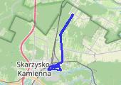 Trasa z dnia 2022-02-22 17:56 - mapa trasy gps - rower szosowy