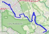 Trasa z dnia 2022-02-22 09:48 - mapa trasy gps - rower szosowy