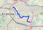 Trasa z dnia 2022-02-25 14:21 - mapa trasy gps - rower górski