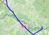 Trasa z dnia 2022-02-27 14:45 - mapa trasy gps - samochód