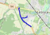 Trasa z dnia 2022-02-27 19:44 - mapa trasy gps - bieganie