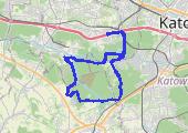 Trasa z dnia 2022-02-27 15:09 - mapa trasy gps - rower górski